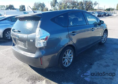 2013 Toyota Prius V Five from USA, damaged, VIN JTDZN3EU5D3233298